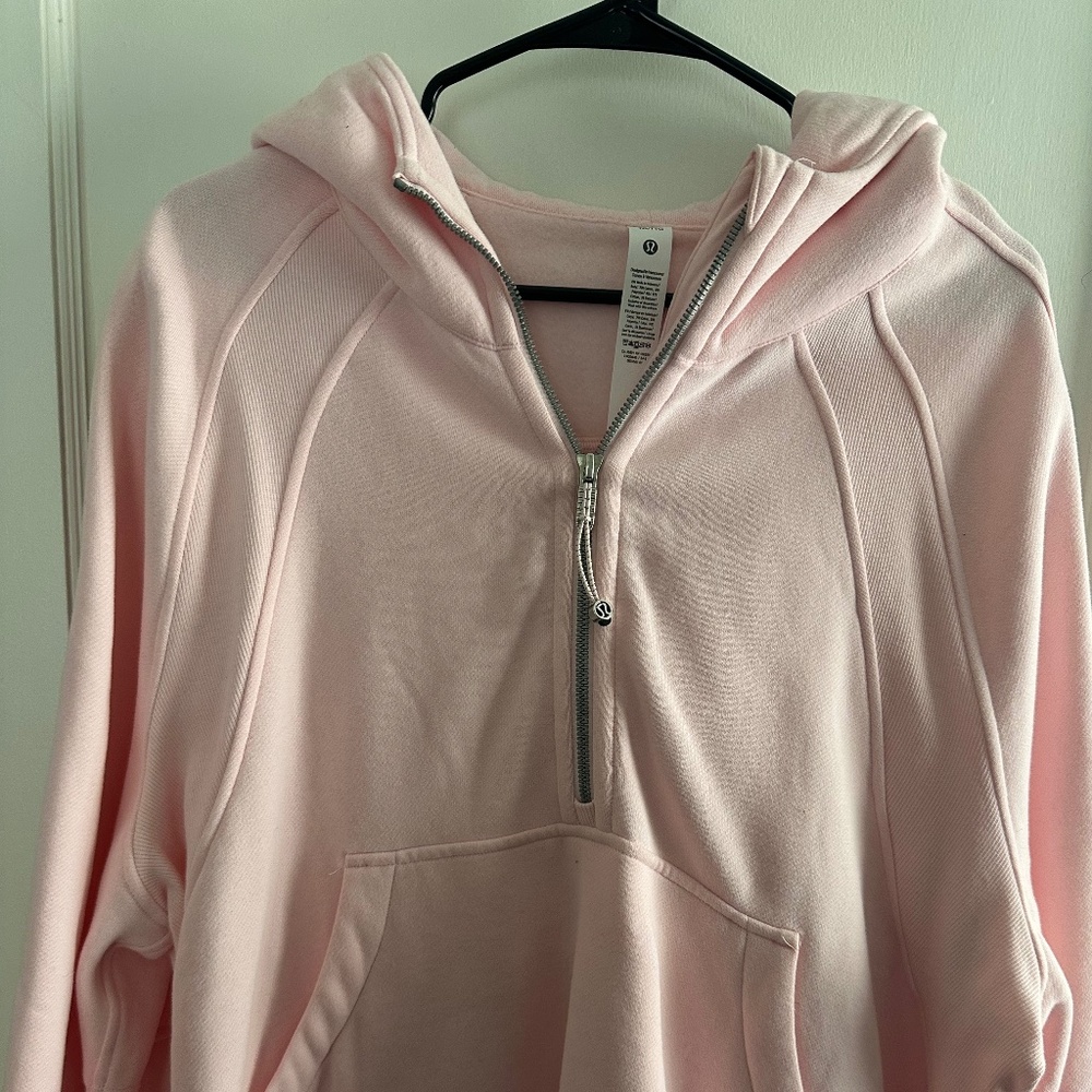 Scuba Oversized Half-Zip Hoodie